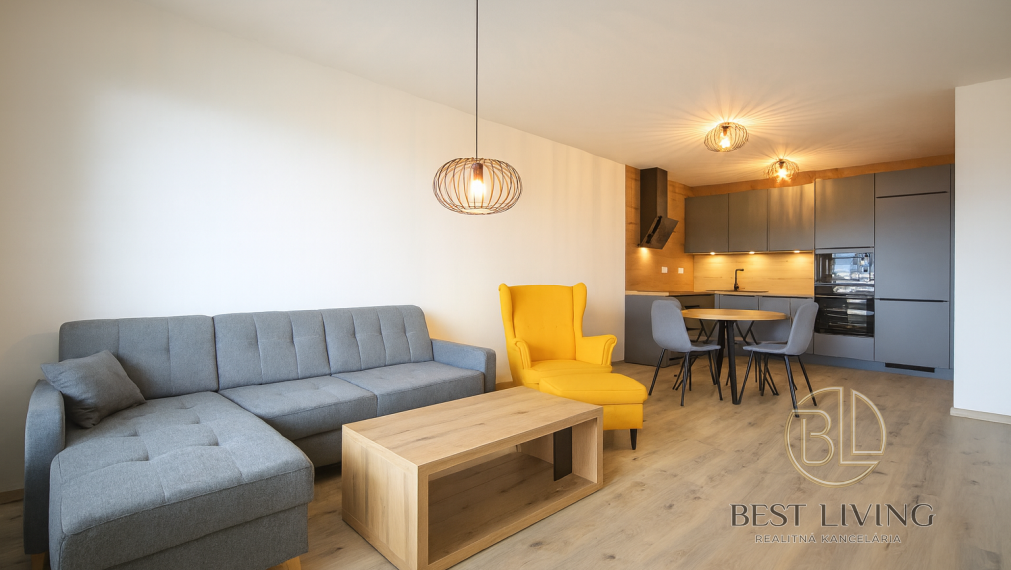 Prémiový byt na prenájom – novostavba, komplet zariadený, parkovanie, výhľad na hrad