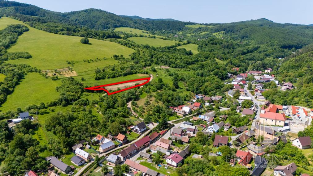 Na predaj pozemok v krásnom prírodnom prostredí obce Zubák