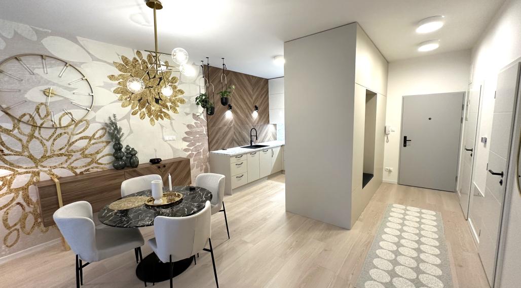 Kompletne vkusne zariadený 2-izbový byt s terasou 110 m² - ihneď k dispozícii!