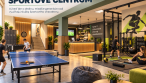 ŠPORT A POHYB AJ NA VIDIEKU – investičná príležitosť na fitness a športové centrum v Hornej Porube