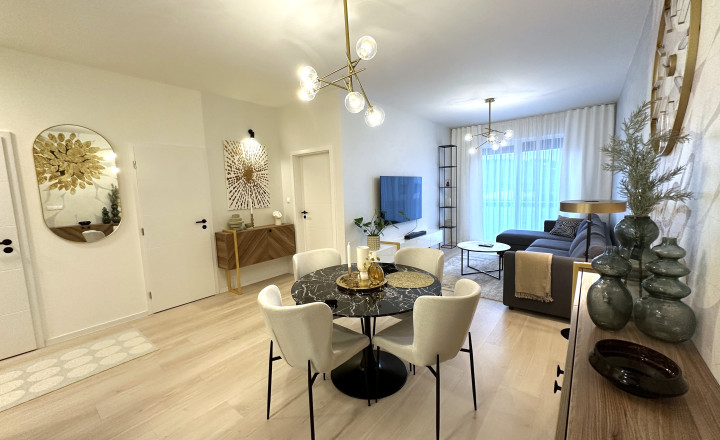 Kompletne vkusne zariadený 2-izbový byt s terasou 110 m² - ihneď k dispozícii! - fotografia 1
