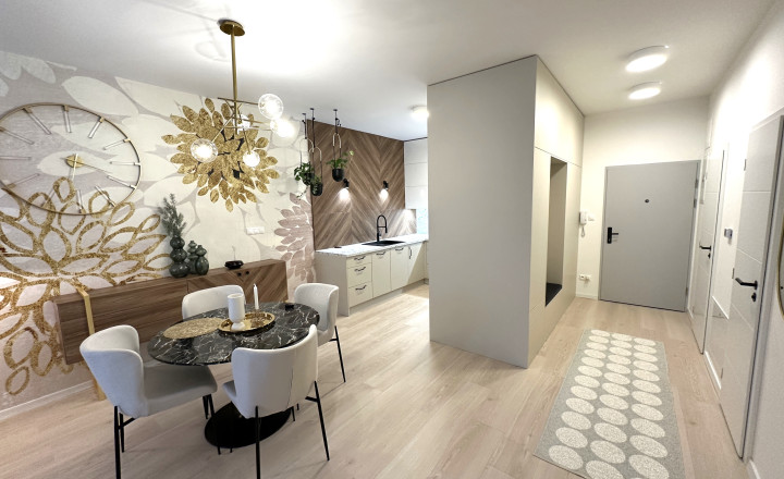 Kompletne vkusne zariadený 2-izbový byt s terasou 110 m² - ihneď k dispozícii!