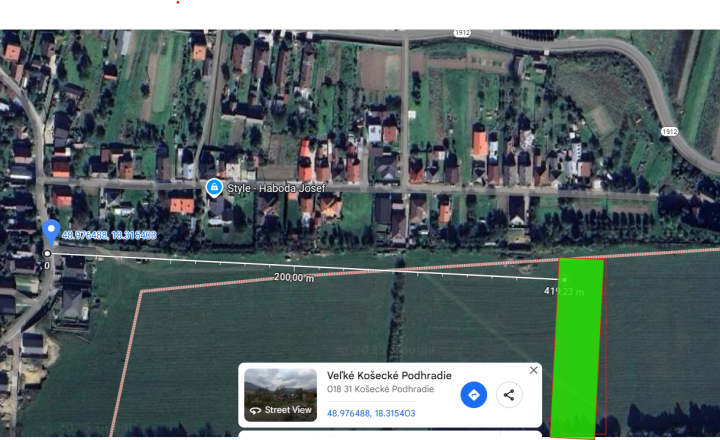 Na predaj veľký slnečný pozemok v tichom prostredí – 5821 m², ideálny na rekreáciu alebo investíciu do budúcnosti - fotografia 6