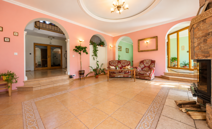 Rodinný dom na predaj Ilava – Skala | pozemok 1 430 m², wellness zóna, zimná záhrada a dvojgaráž - fotografia 9