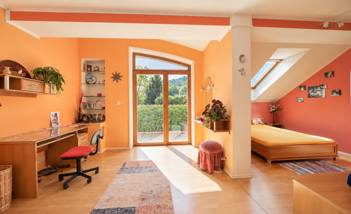 Rodinný dom na predaj Ilava – Skala | pozemok 1 430 m², wellness zóna, zimná záhrada a dvojgaráž - fotografia 21